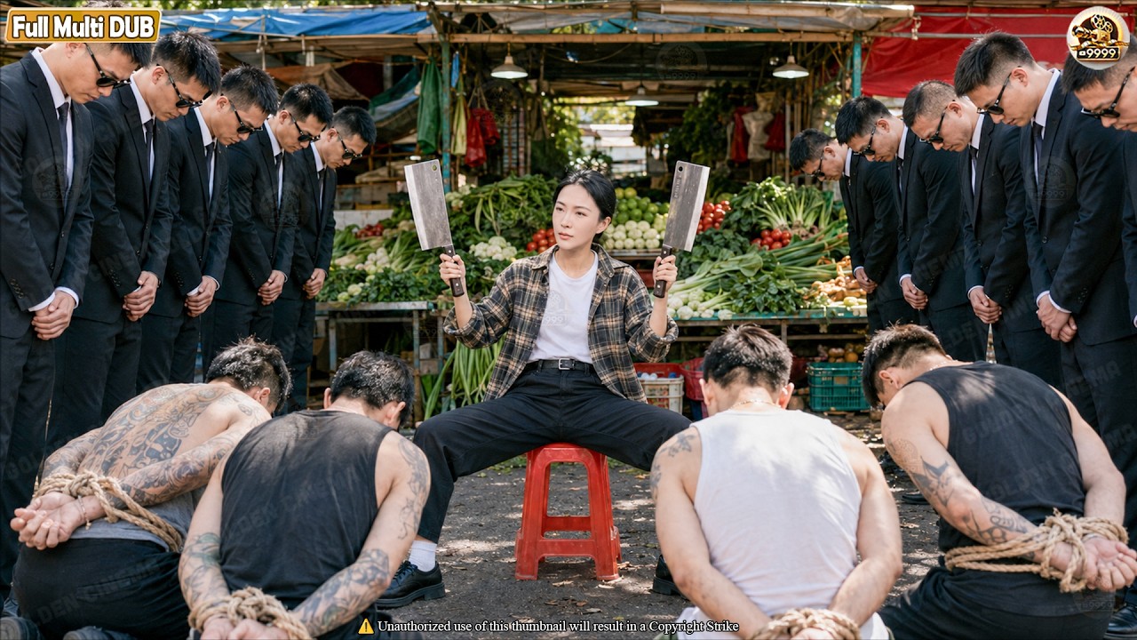 Billionaire Poses Poor Selling Vegetables, Bullies Demand Money, Her Guards Rush In To Stop Them