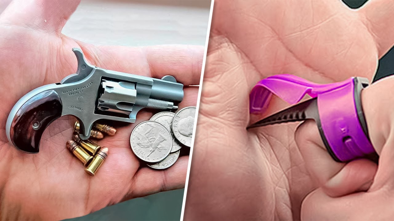 9 NEW LEVEL DESTRUCTIVE AND SELF DEFENSE GADGETS