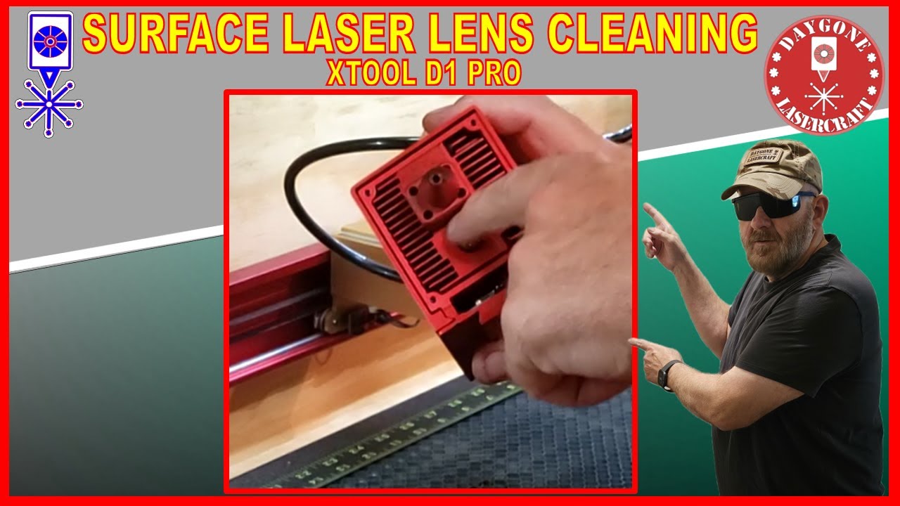 Surface Lens Cleaning | XTOOL D1 Pro Laser
