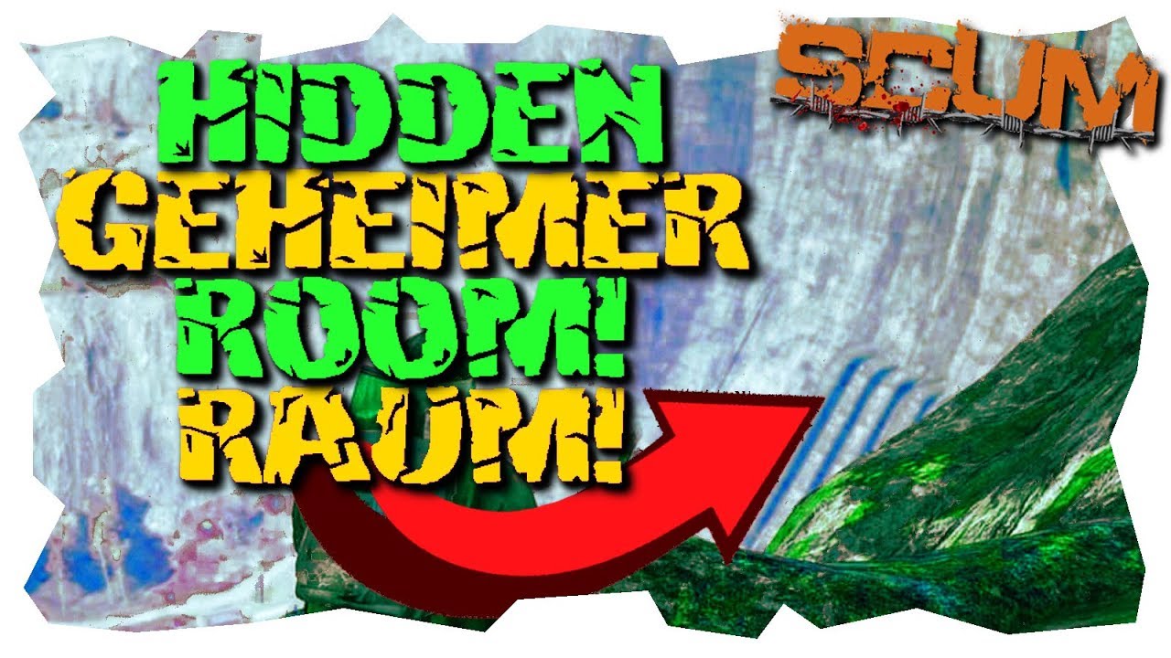 SCUM - BEST HIDDEN SHELTER LOCATION - Geheimer Raum - Scum Game Guide
