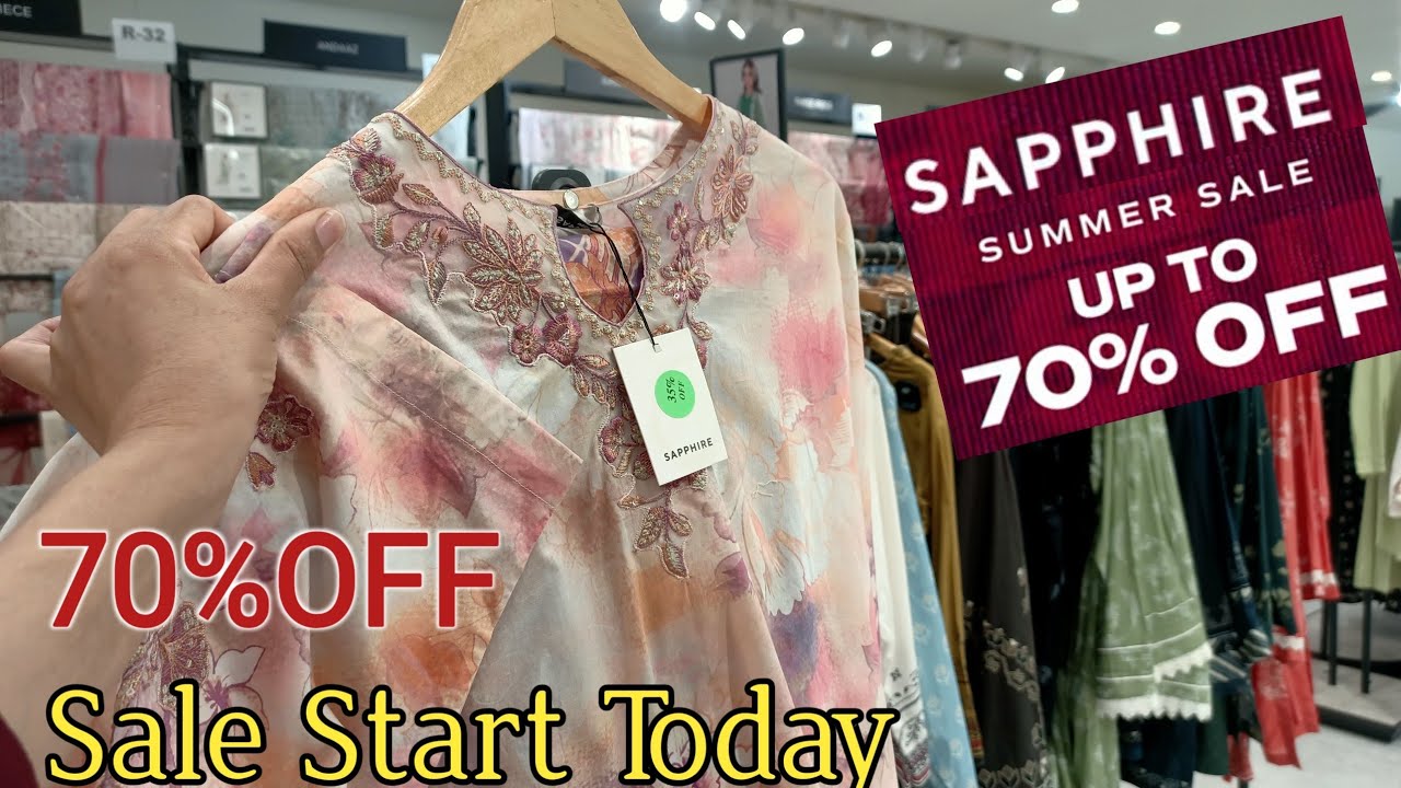 Sapphire Sale 70%Off || Sapphire Mid Summer Sale 2026😍 Sapphire Sale Today 