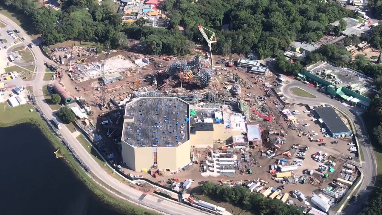Flight over Walt Disney World & Seaworld Orlando - November 2015