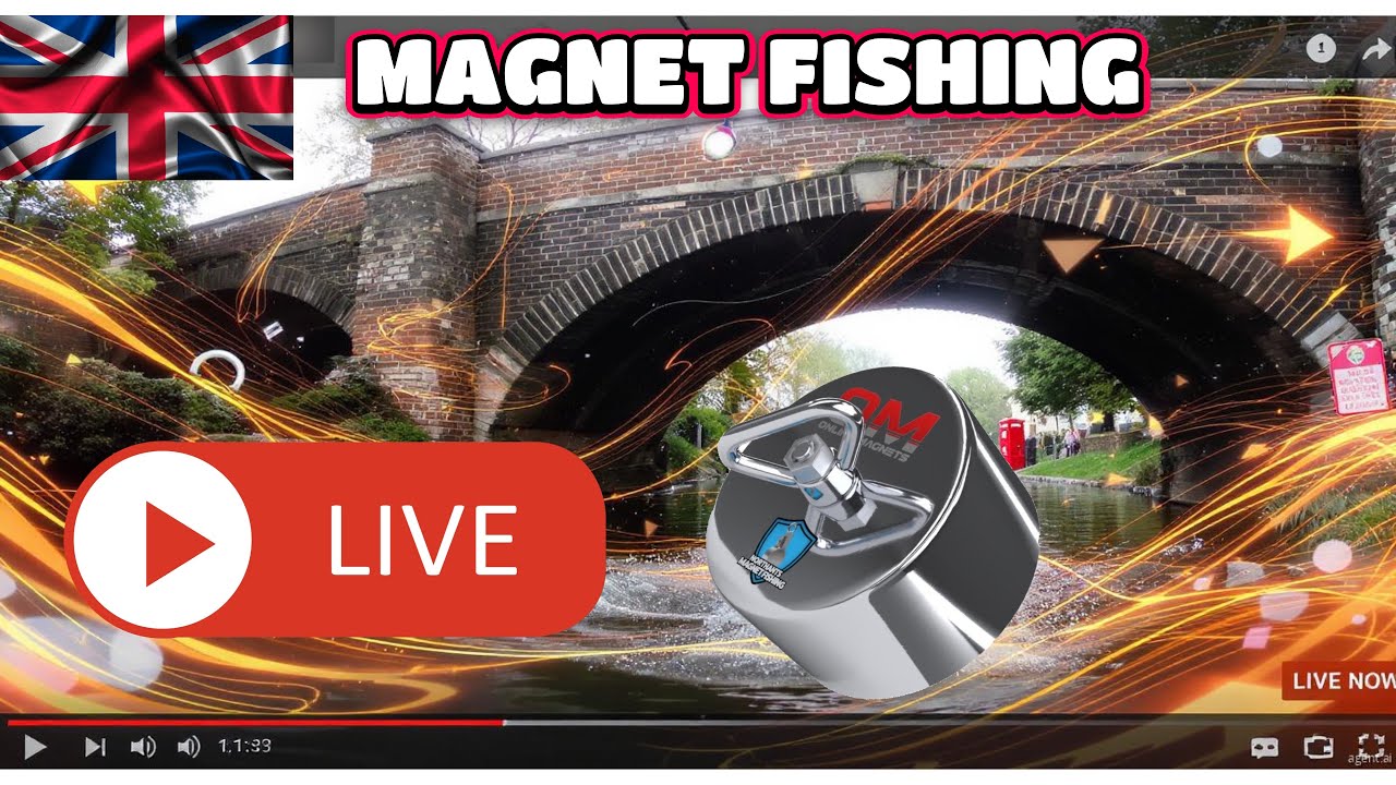 Magnet Fishing Live in the UK 🇬🇧