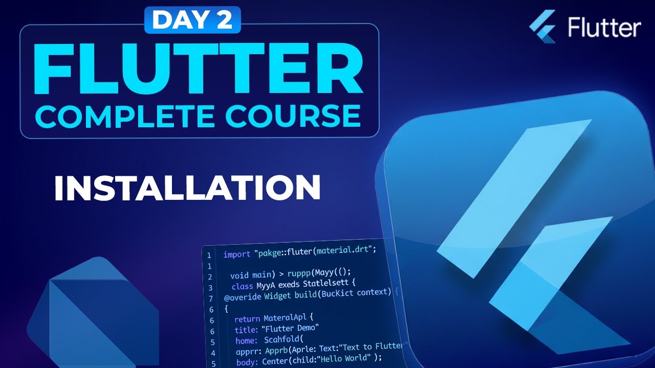 How to Install Flutter on Windows - Flutter Course for Beginners #2