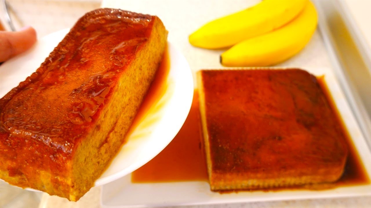 Only 3 Ingredients Milk Eggs & Bananas ! Light Dessert Recipe ! Easyvideo