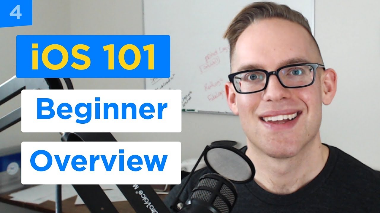 Xcode 9 Beginner Tutorial for Non-Programmers - iPhone Apps 101 (4/30)