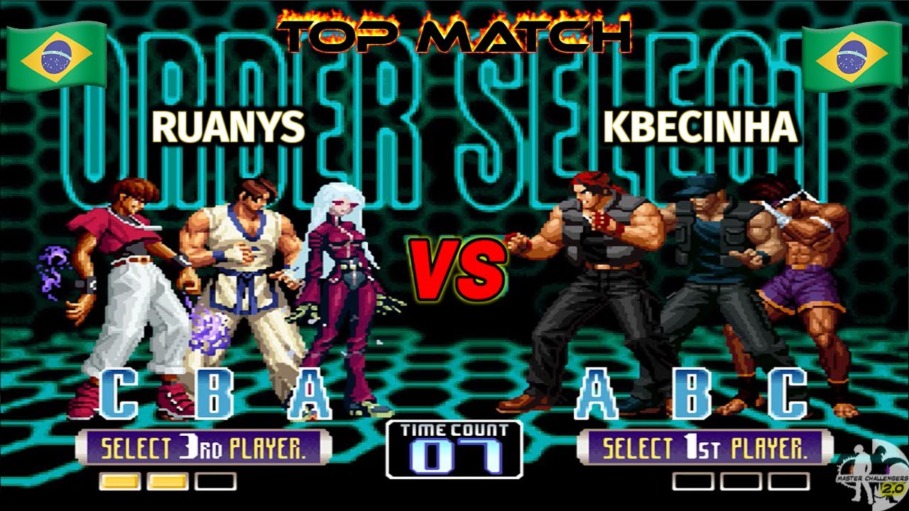 Ruanys vs. KBECINHA TOP MATCH BRASIL KOF 2002