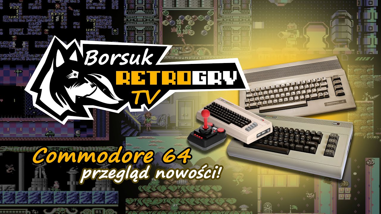 Borsuk Retro Gry TV: COMMODORE 64 - Przegląd Nowości #38 - Gry z Roku 2025 #5