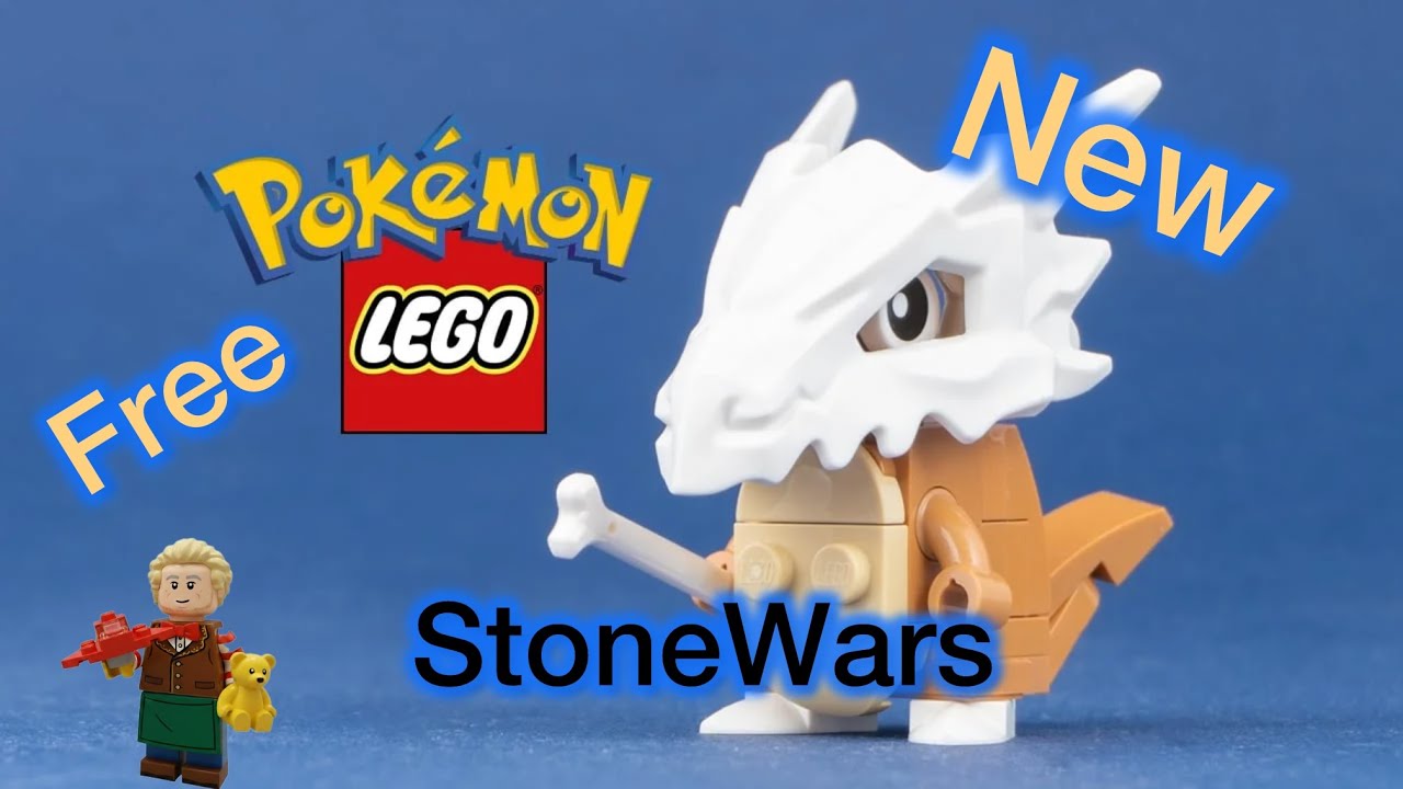 All Free | New MOC Lego Pokémon | Minifigures buildable StoneWars | 2026 good year for Pokémon?