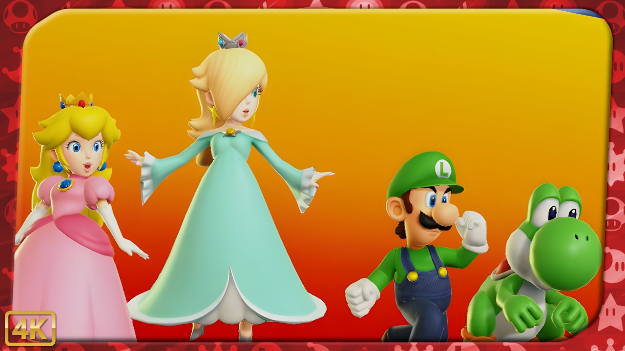 Super Mario Party Jamboree ⁴ᴷ All Boss Minigames (Peach, Rosalina, Luigi, & Yoshi)