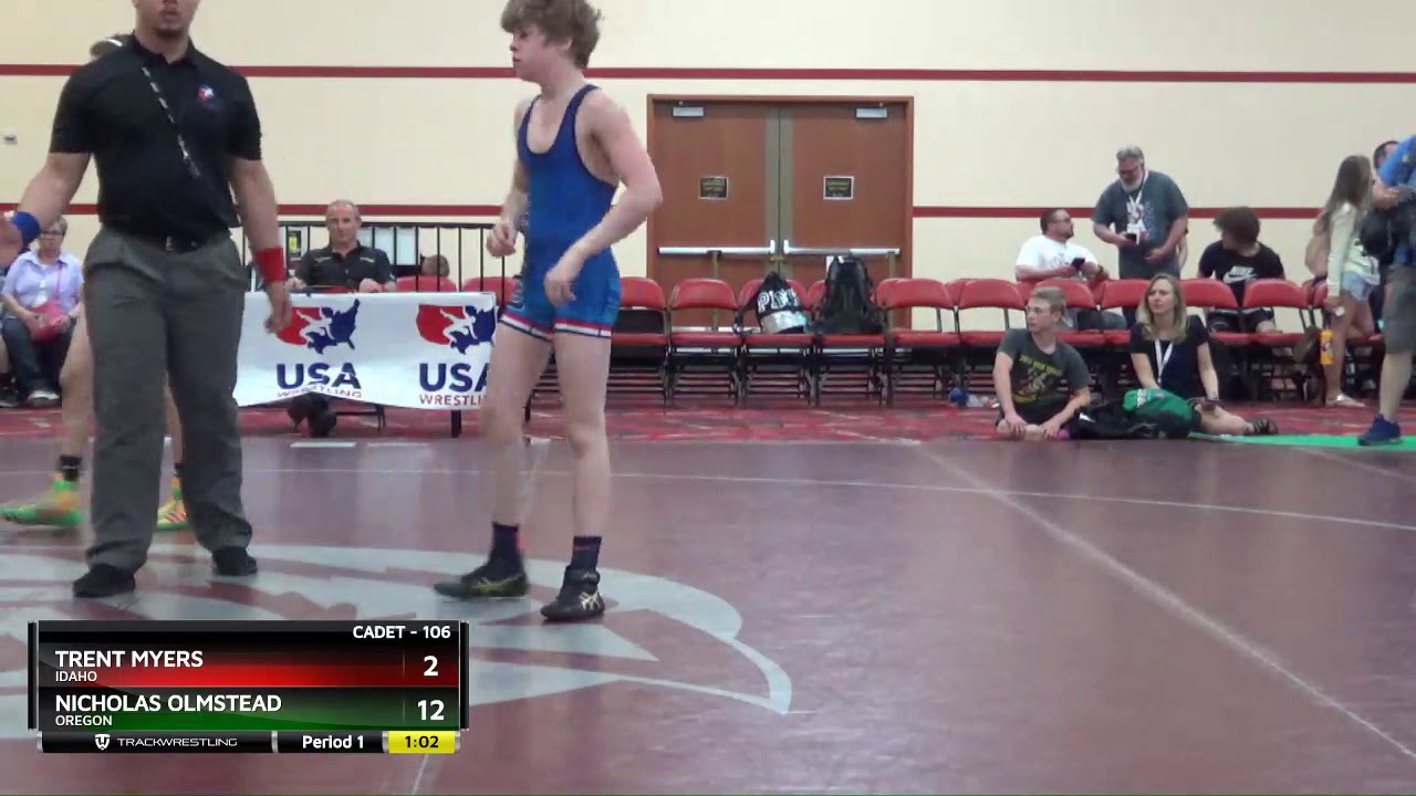 CADET 106 Trent Myers Idaho Vs Nicholas Olmstead Oregon
