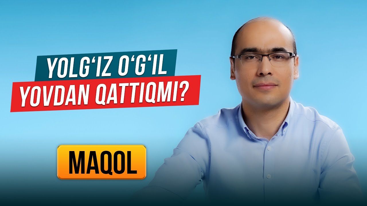Yolg‘iz o‘g‘il yovdan qattiqmi? | @REGISTONTV