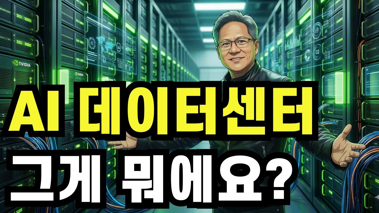 부품 하나에 4천만원? AI 데이터센터는 뭐하는 곳인가?