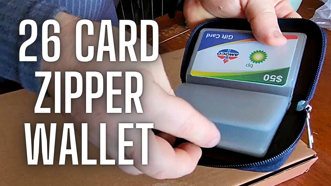 Easyoulife Genuine Leather Credit Card Holder