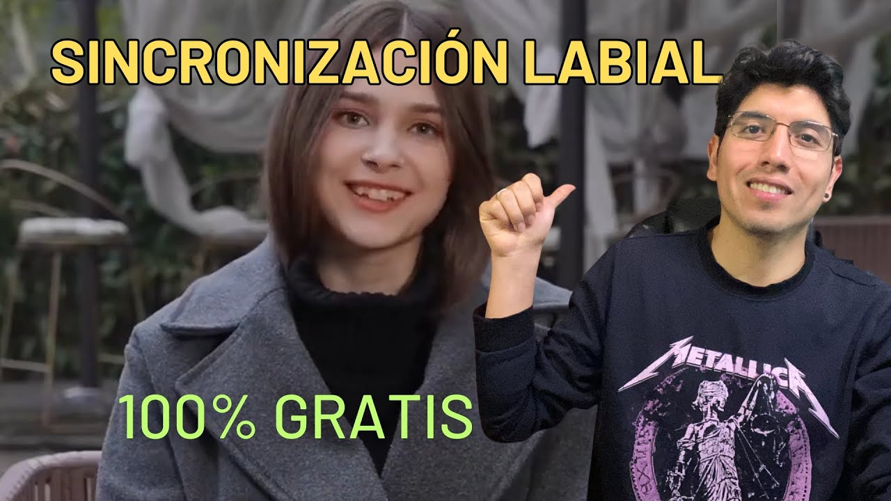 NUEVA IA GRATIS para la sincronizaci&oacute;n labial / LatenSync