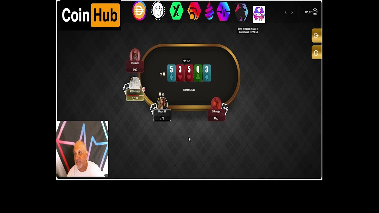 SCPoker Club Poker Game PLS , SCP & $Play