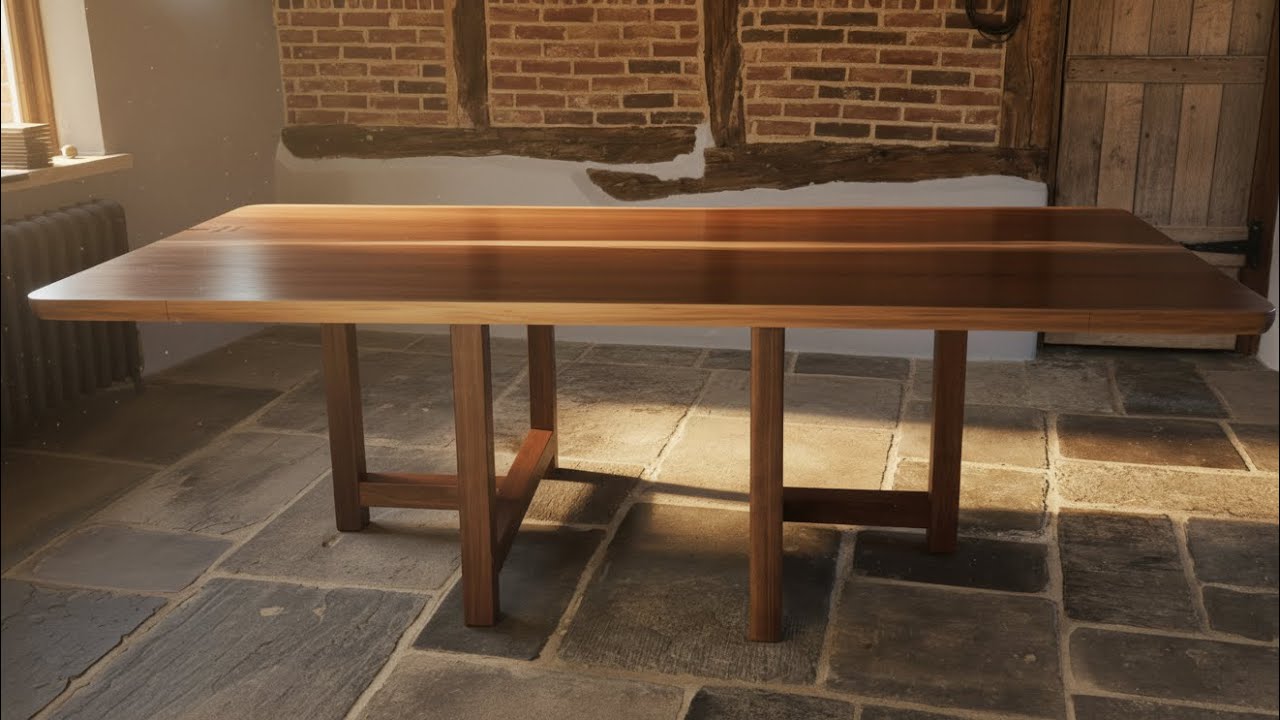 I Build A £5,000 Walnut Dining Table! 