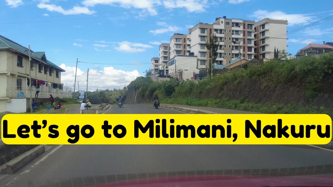 Drive From Free Area to Milimani and London Via White House | Nakuru is No Longer a Transit Town