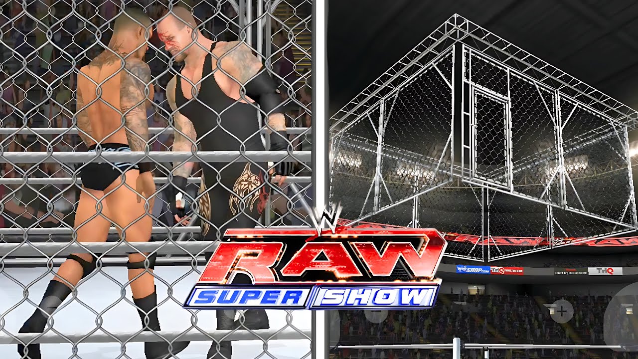 WWE 13 WII STEEL CAGE MATCH UNDERTAKER VS RANDY ORTON MONDAY NIGHT RAW @WILLSONHELLYT 