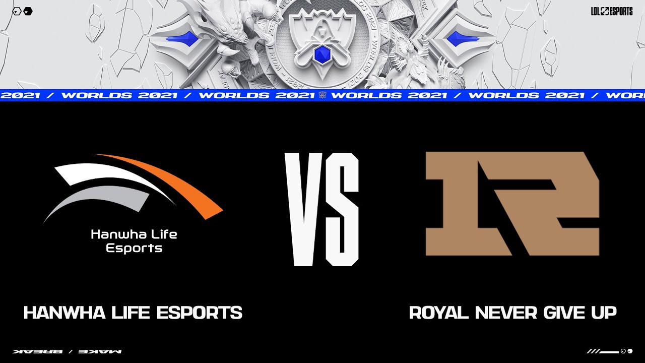 HLE vs. RNG | Worlds Group Stage Day 6 | Hanwha Life Esports vs. Royal Never Give Up (2021)