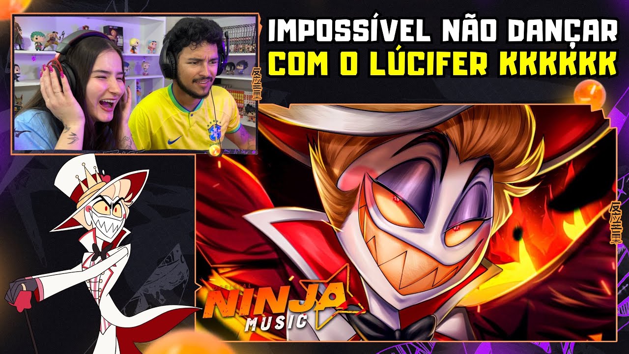 Apenas uma live | Lúcifer - Créu | Ninja (Hazbin Hotel)