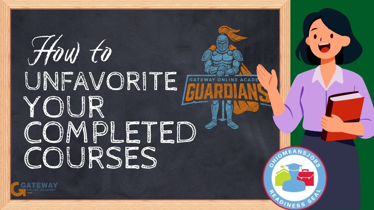 How to Unfavorite Your Completed Courses on Canvas