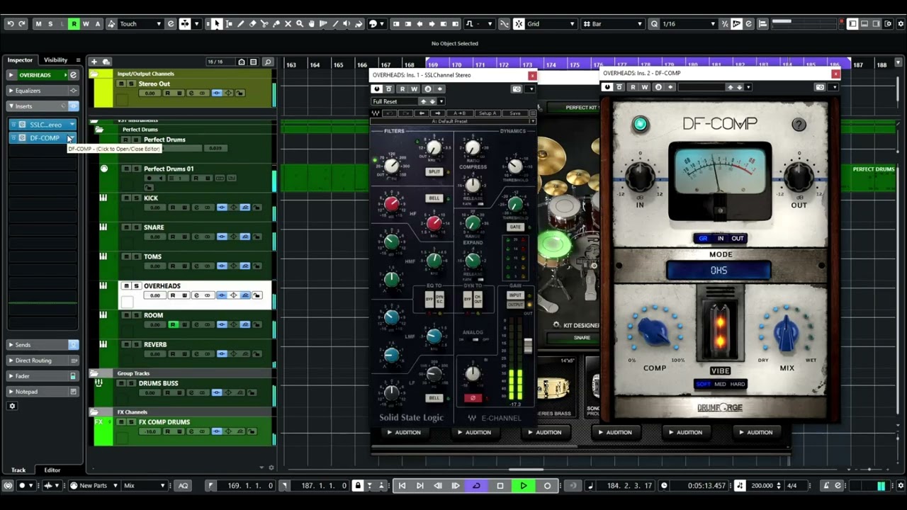 Perfect Drums Mix Tutorial  by Core Studio -  Free Template Download