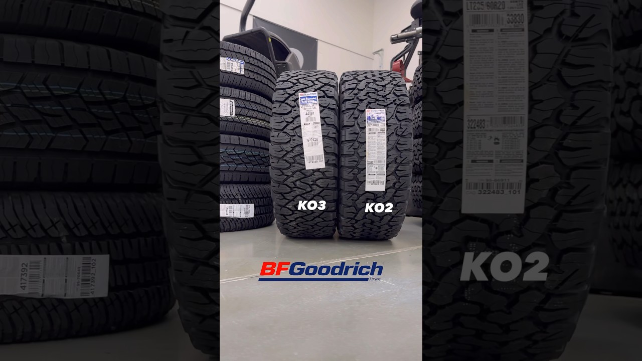 Сравнение BFGoodrich KO3 и KO2. Удалось ли BFG сделать правильный выбор? Поделитесь своим мнением!