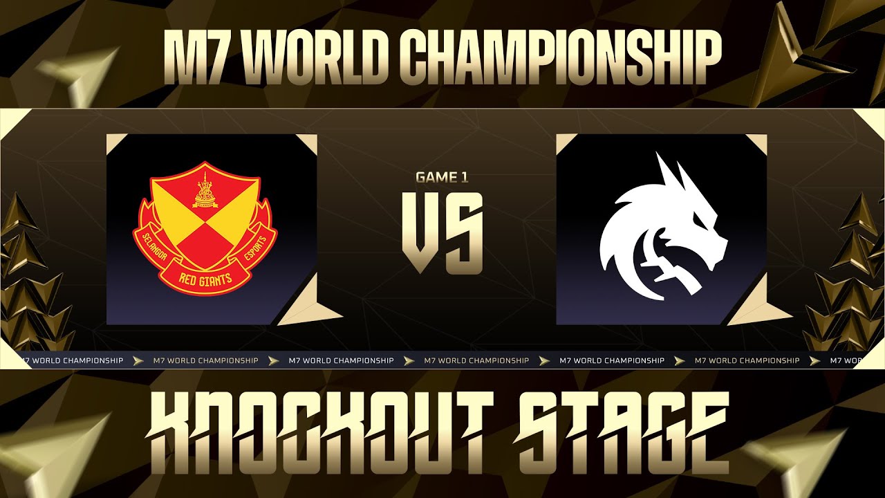 [ID] | M7 Knockout Stage Day 1 | SRG vs TS | Game 1
