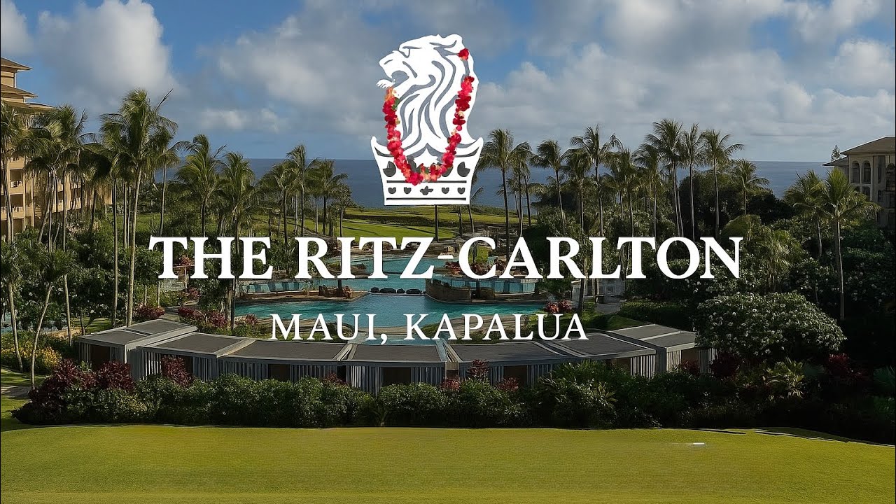 ✨ Ritz Carlton Maui Kapalua- Resort Tour ✨ @ritzcarlton @ThePointsGuyDepartures @LifeofLuxury 