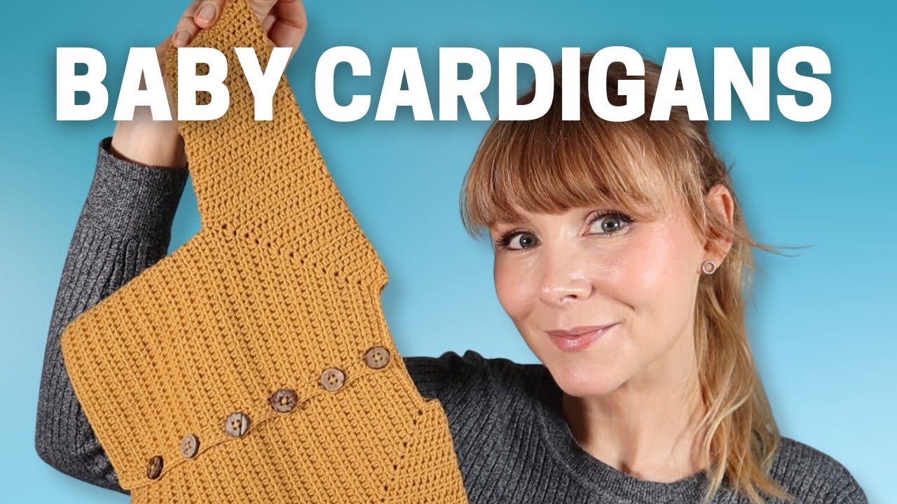 The Cutest Crochet Baby Cardigans 👶| My Best Designs & Easy Patterns You Need to See!🔥