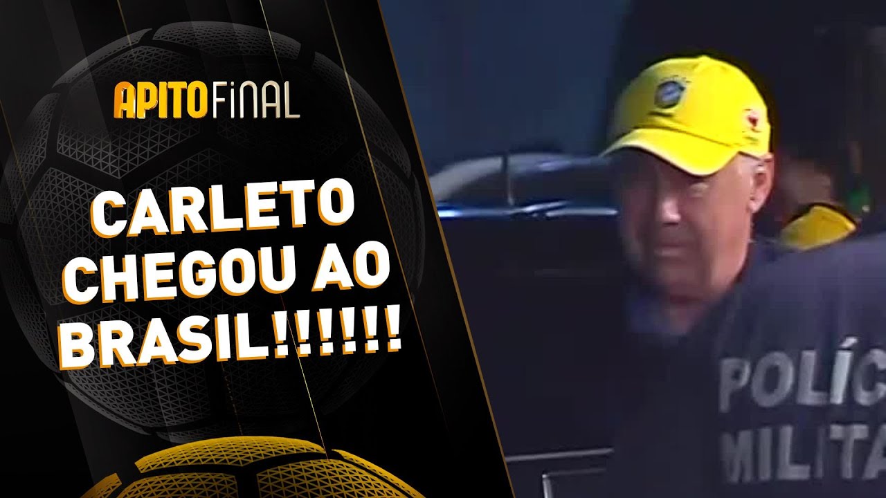 Confira o desembarque de Carlo Ancelotti, novo técnico da Seleção Brasileira