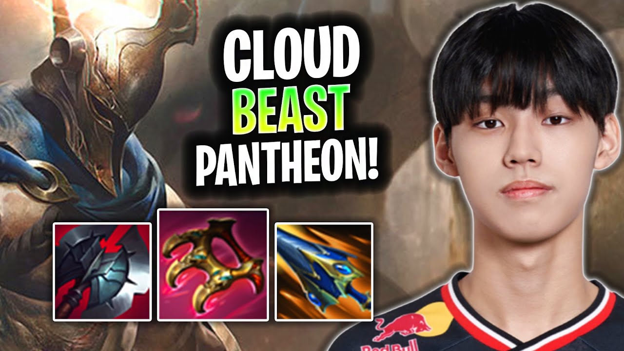 CLOUD IS A BEAST WITH PANTHEON! | T1 Cloud Plays Pantheon Support vs Skarner! Season 2025