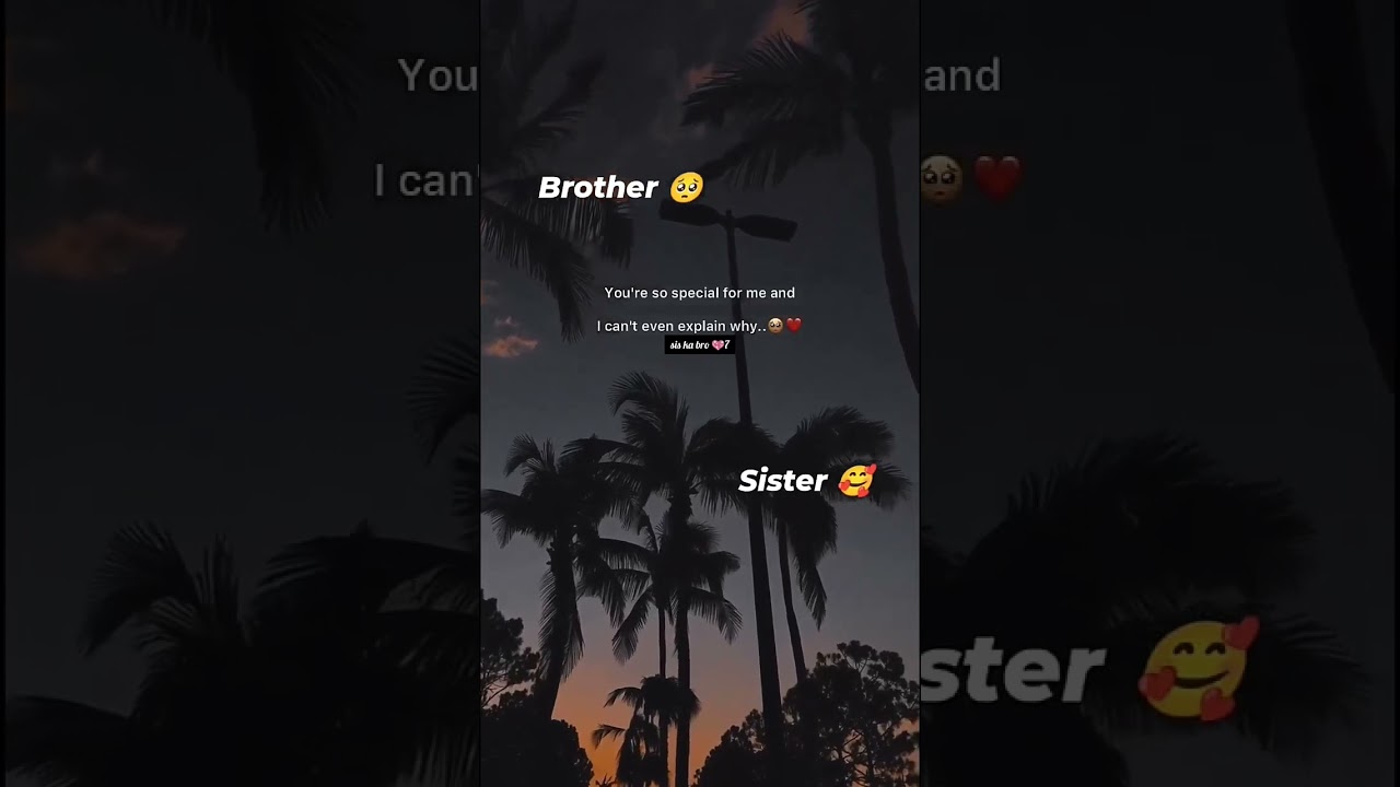 Bhai Behan Ka Pyaar 💖 || #shorts  || WhatsApp status || bhai behan status