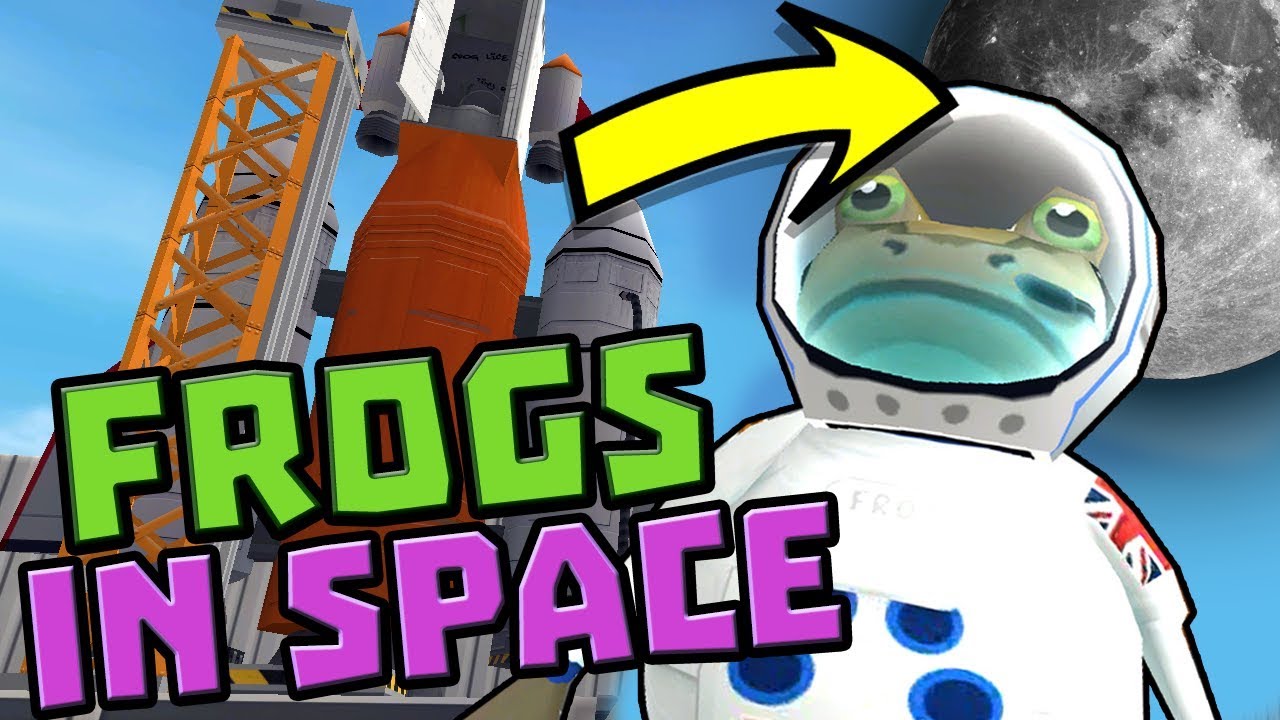 FROGS IN SPACE | Amazing Frog | How to get to Space - Amazing Frog Part 4