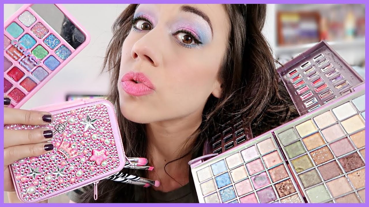FULL FACE USING ONLY KIDS MAKEUP CHALLENGE!