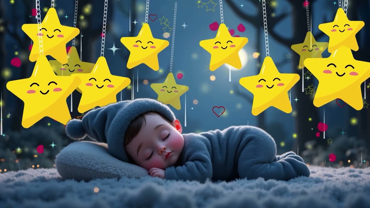 Baby Sleep Music ♫ Overcome Insomnia ♥ Mozart Brahms Lullaby   Sleep Instantly Within 3 Minutes