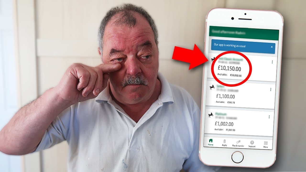 I Gave My Dad $10,000 (emotional)