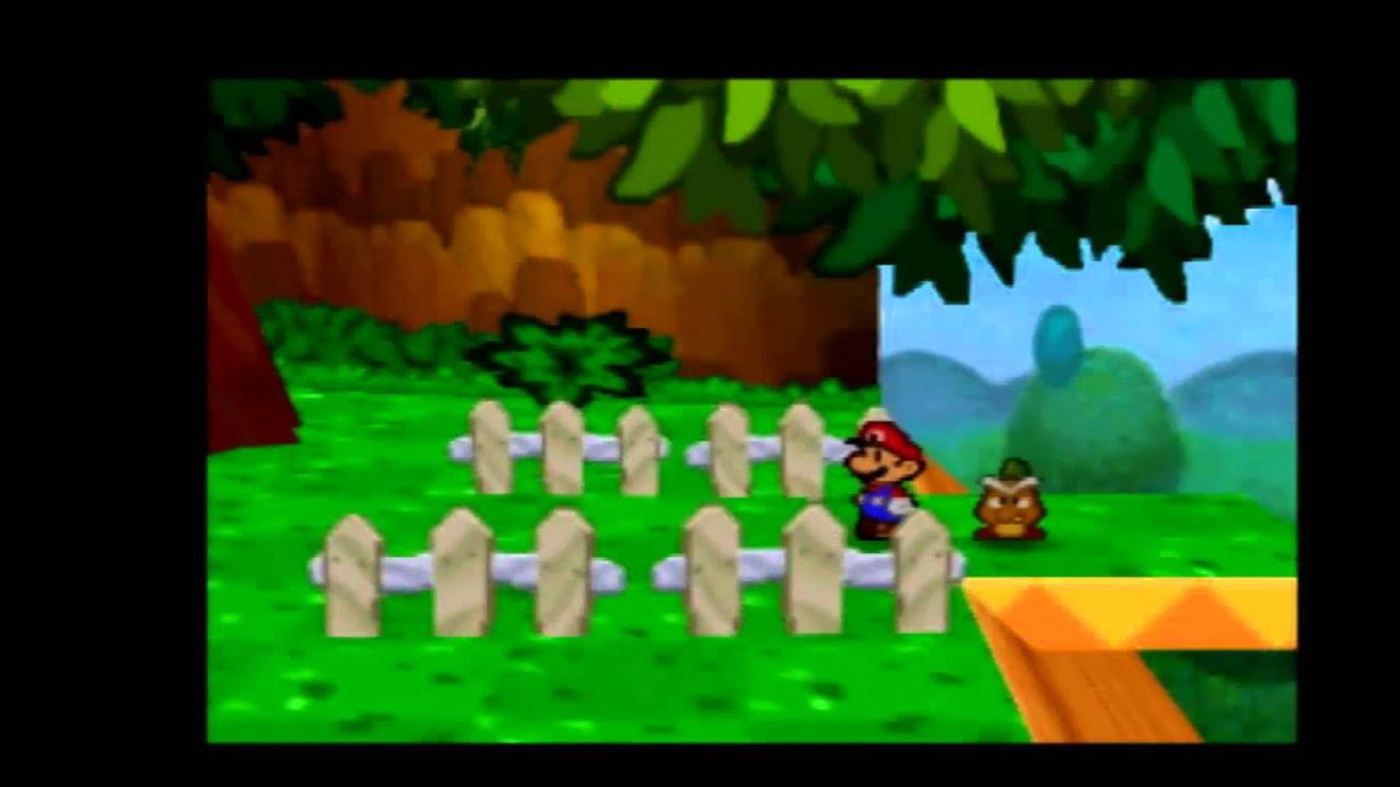 Paper Mario (N64 version) First hour of gameplay
