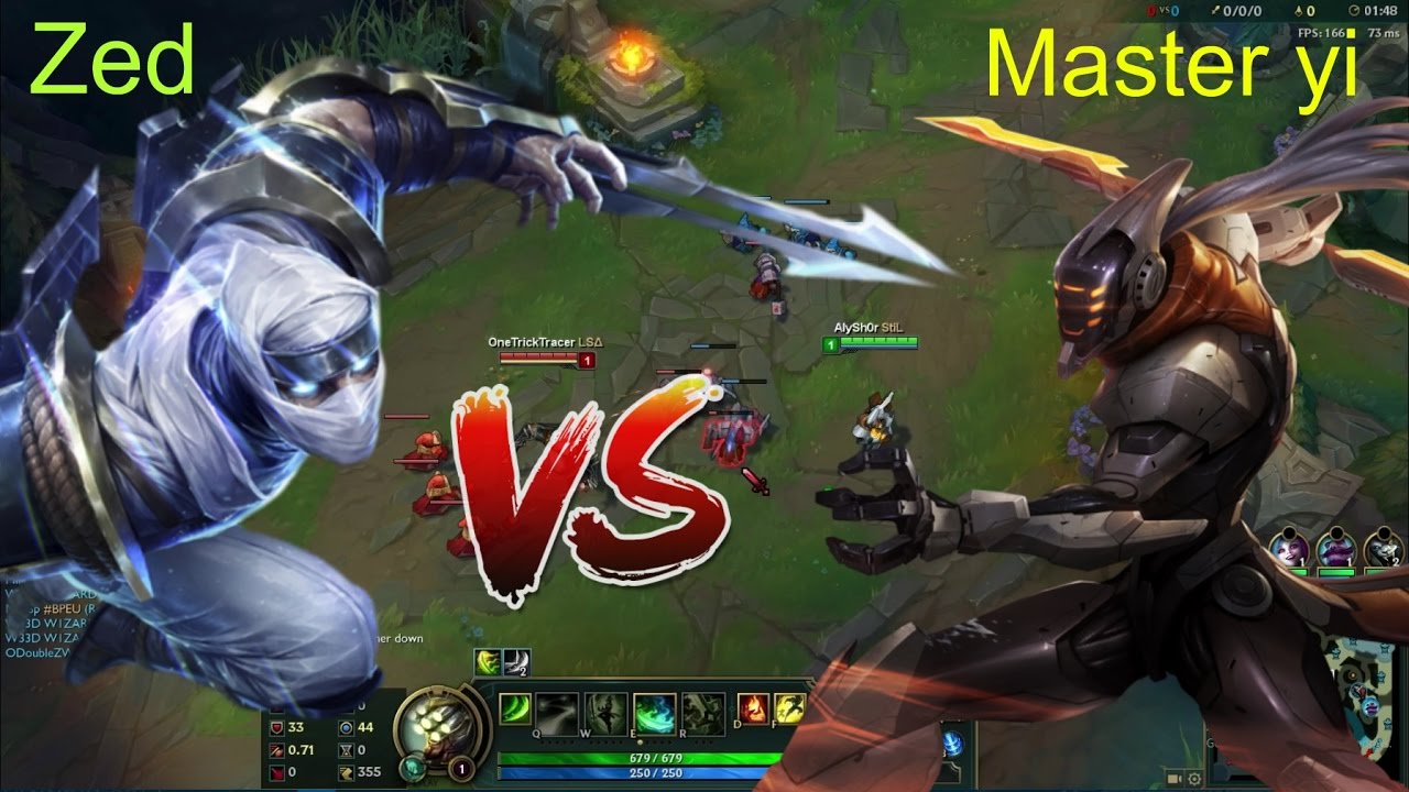 Support smurf ? Master Yi mid vs Zed - Viata in Gold boostat