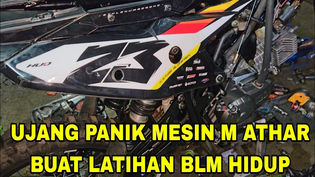 MAU SETTING MESIN M ATHAR UJANG PANIK‼️MESIN NYA BLM NAEK ‼️