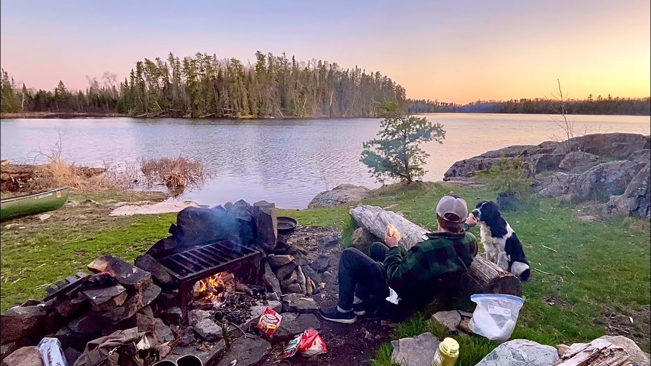 ICE OUT 2025: Solo Wilderness Boundary Waters Trip With My Dog