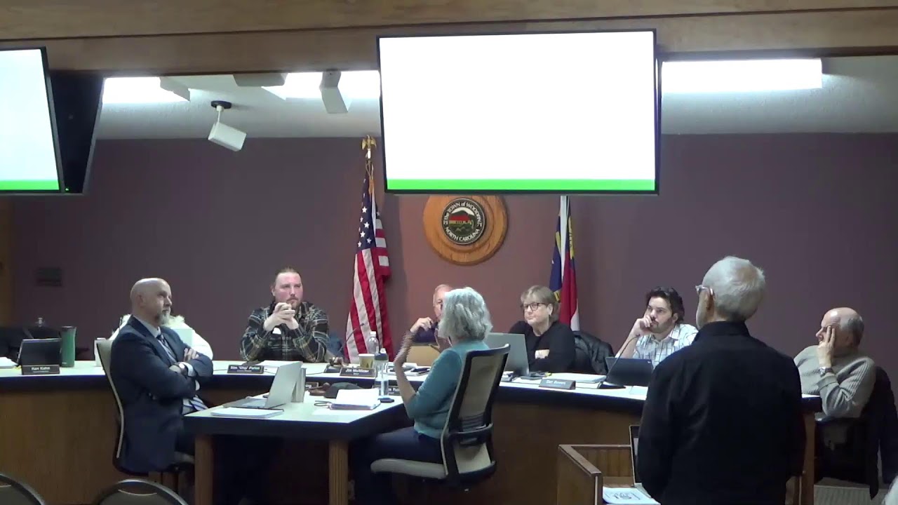 2026.01.20  Woodfin Town Council Meeting