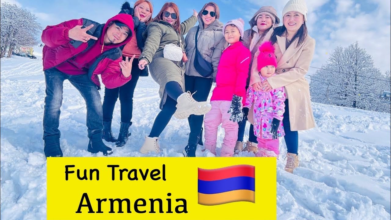 Exploring Armenia | Winter Wonderland | Fun Travel Vlog
