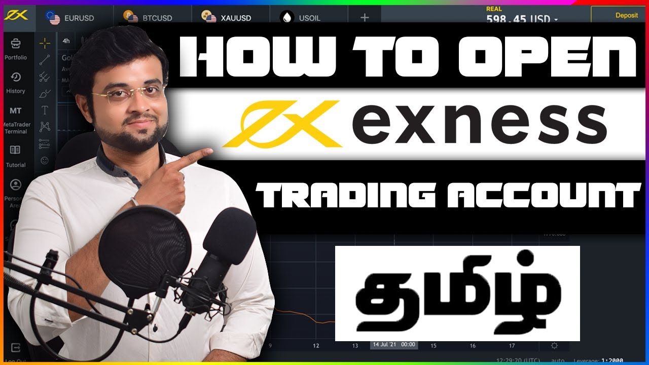 Exness Account Opening Video in Tamil | Raw,Zero spread Account Available.