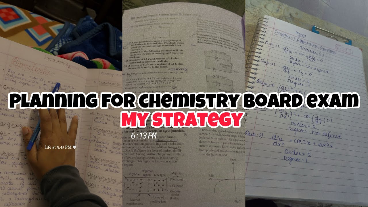 My strategy for preparation of chemistry board exam #cbseclass12 #boards2026 