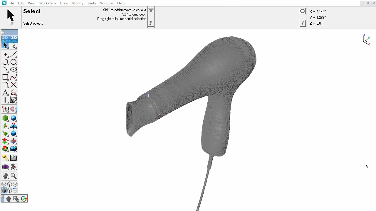 Surface and  Mesh Modeling