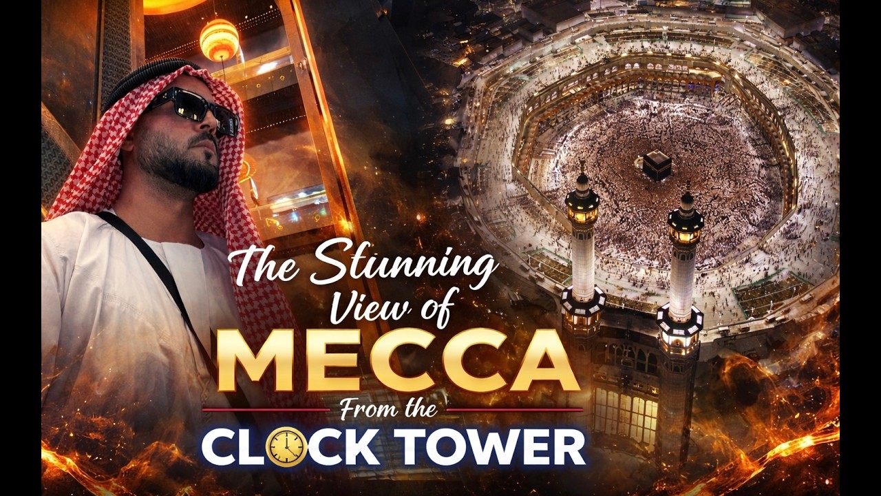 The Stunning View Of Mecca From The Clock Tower Mashallah ♥️ | Ramadan 2026 In Saudi Arabia 🇸🇦 |