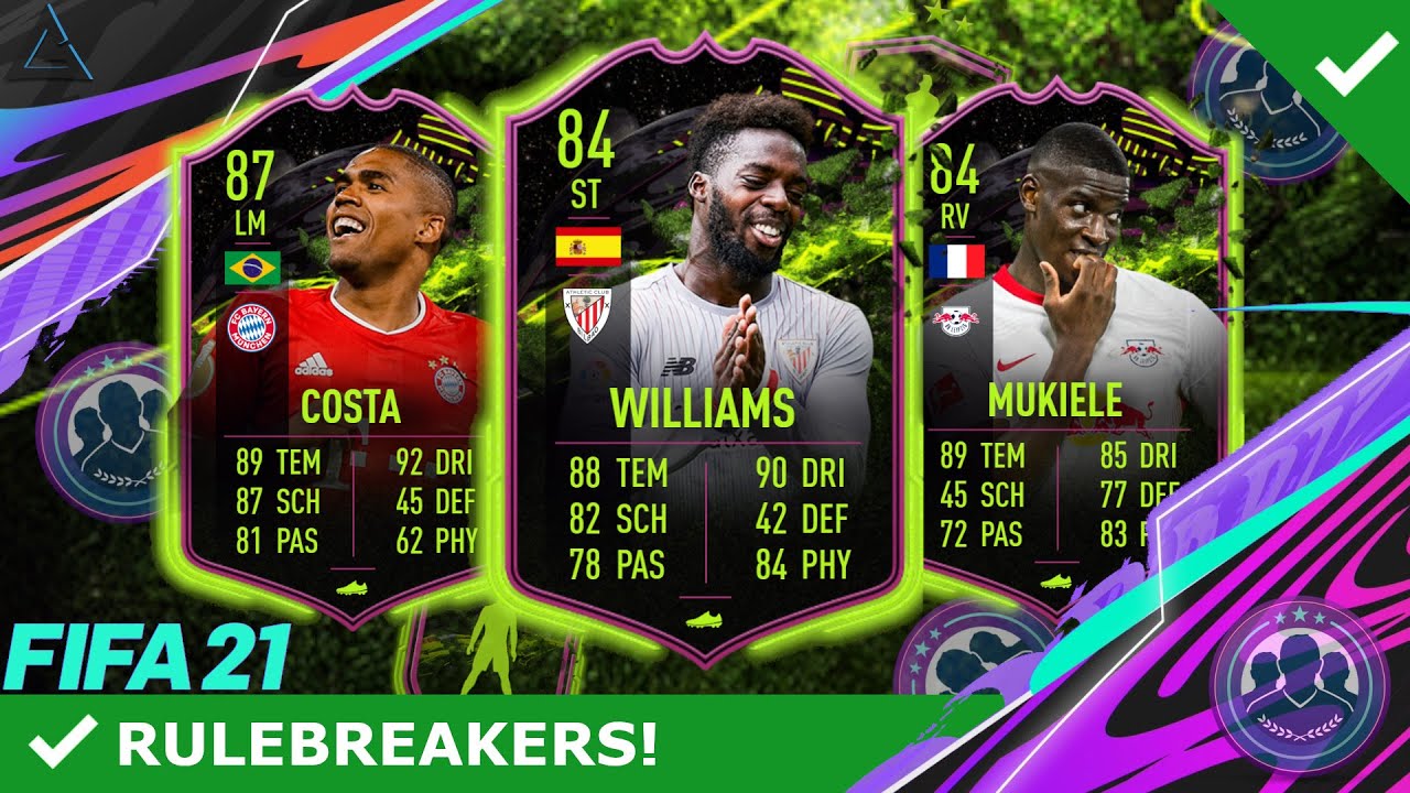 RULEBREAKERS PROMO! 😱👻 INAKI WILLIAMS PLAYER PICK SBC, TEAM 1 & OBJECTIVE! 🔥 | FIFA 21 ULTIMATE TEAM