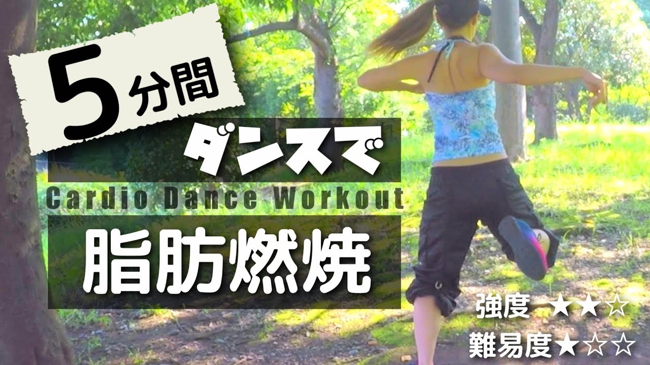 ５分で脂肪燃焼🔥短時間のダンスでダイエット #061